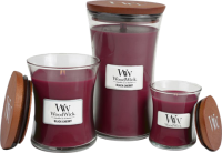 Woodwick medium Candle  Black Cherry