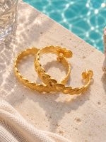 Oorbellen Turino Gold, JoyJewelleryBali