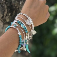 Armbanden set Chimoo Turquoise, JoyJewelleryBali