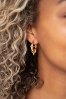 Oorringen Chunky ronde schakel, MyJewellery