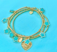 Armbanden Set Garcia  Gold, Joy Jewellery Bali