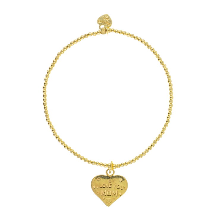 Armband Tiny Wishes Mom Gold, JoyJewlleryBali