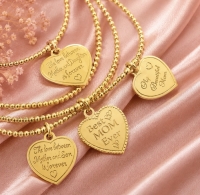Armband Tiny Wishes Mom Gold, JoyJewlleryBali