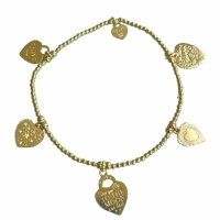 Bracelet Buzios no.5 Gold, Joy Jewellery Bali