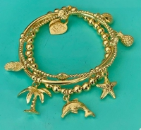 Armbanden Set3 Beach Gold, Joy Jewellery Bali