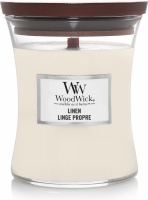 Woodwick Medium Candle Linen