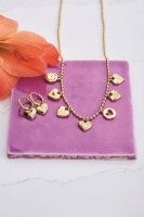 Candy mini oorringen met kleine harten, MyJewellery
