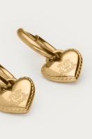 Candy mini oorringen met kleine harten, MyJewellery