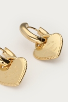 Oorringen Candy big heart, MyJewellery