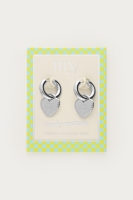 Oorringen Candy big heart, MyJewellery