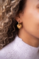 Oorringen Candy big heart, MyJewellery