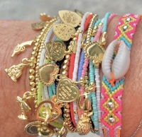 Armband Mambo Roxy Goud, Joy Jewellery Bali