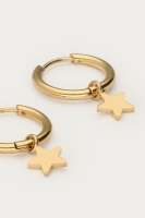 Oorringen met klein sterretje, MyJewellery