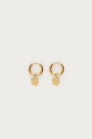 Oorringen met klavertjes vier, MyJewellery