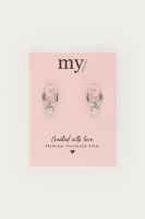 Oorringen met klavertjes vier, MyJewellery