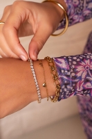 Armband met hartjes, MyJewellery