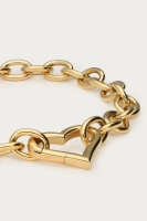 Schakelarmband met hartjes sluiting, MyJewellery