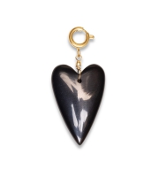 Black Heart Charm, Le Veer Jewelry