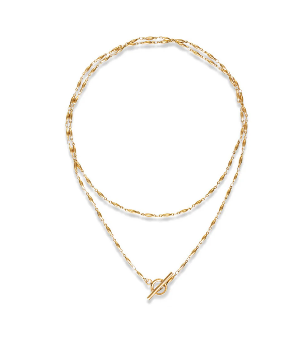 Golden Celine Necklace, Le Veer