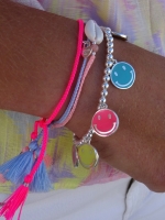 Armband Salsa 7 Smiley's, JoyJewelleryBali