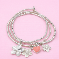 Armbanden Set Sicily Hibiscus, JoyJewelleryBali