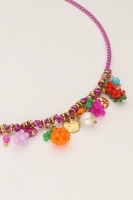 Art paarse touw armband tutti frutti, MyJewellery