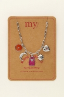 Mystic ketting met verschillende bedels, MyJewellery