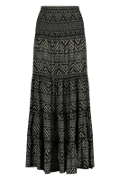 Maxi Rok Aztec Art – Zwart, Isla Ibiza Bonita