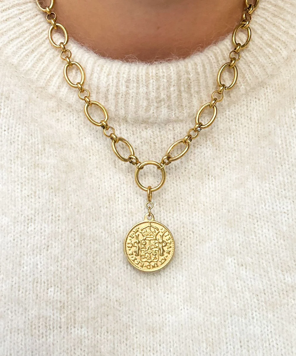 Ketting Baroque Coin, Le veer