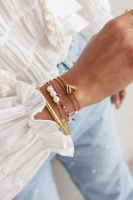 Armband met hartje en bolletjes, MyJewellery