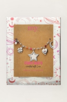 Starry bedelarmband met ster en kralen, MyJewellery