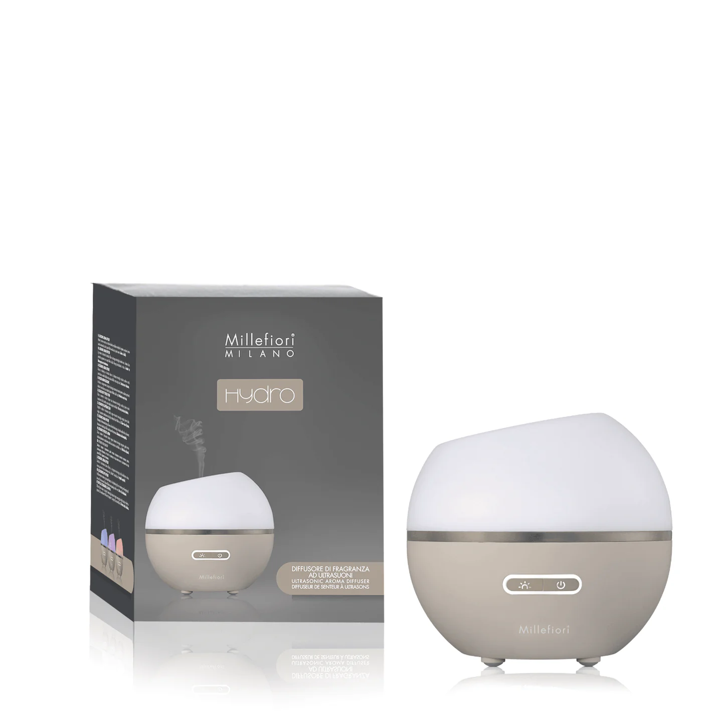 Hydro Ultrasonic Diffuser - Half Sphere Dove, Millefiori Milano