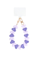 Telefoonkoord - Double heart, Marcelina’s Pearls