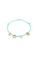 Bracelet LOVE, Marcelina’s Pearls