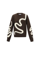 Soft Swirl trui bruin, M&M Mode