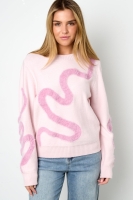 Soft Swirl trui roze, M&M Mode