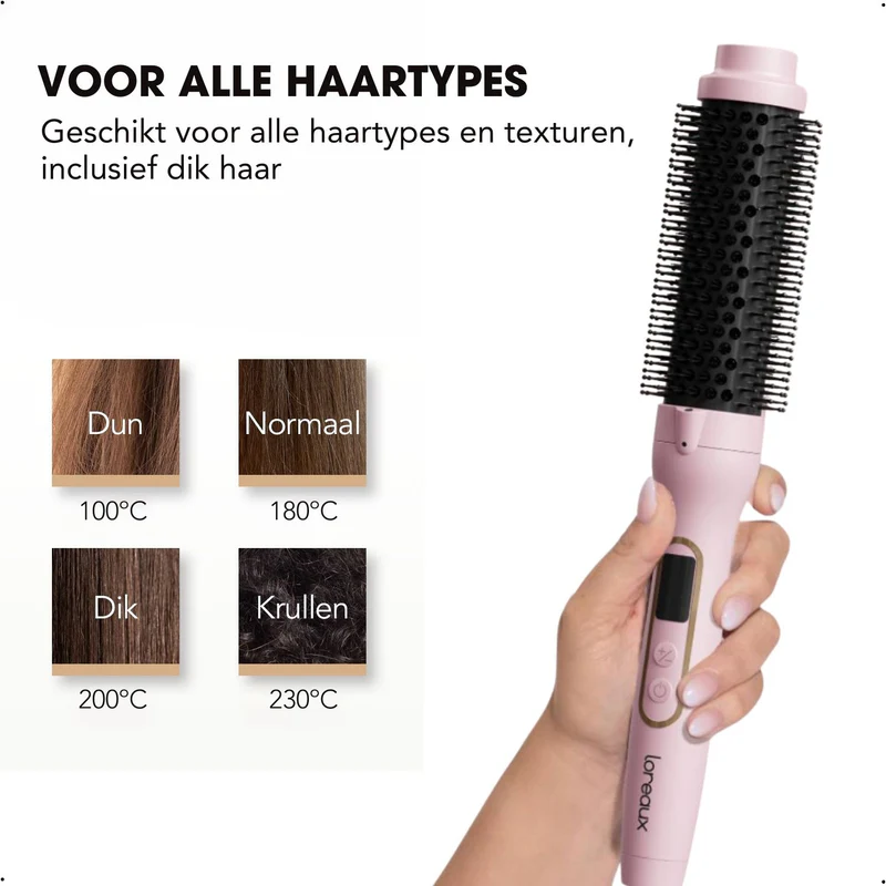 De Innovatieve thermische borstel voor gezond haar, Loreaux