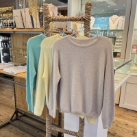 Gebreide trui met ronde hals, M&M Boutique