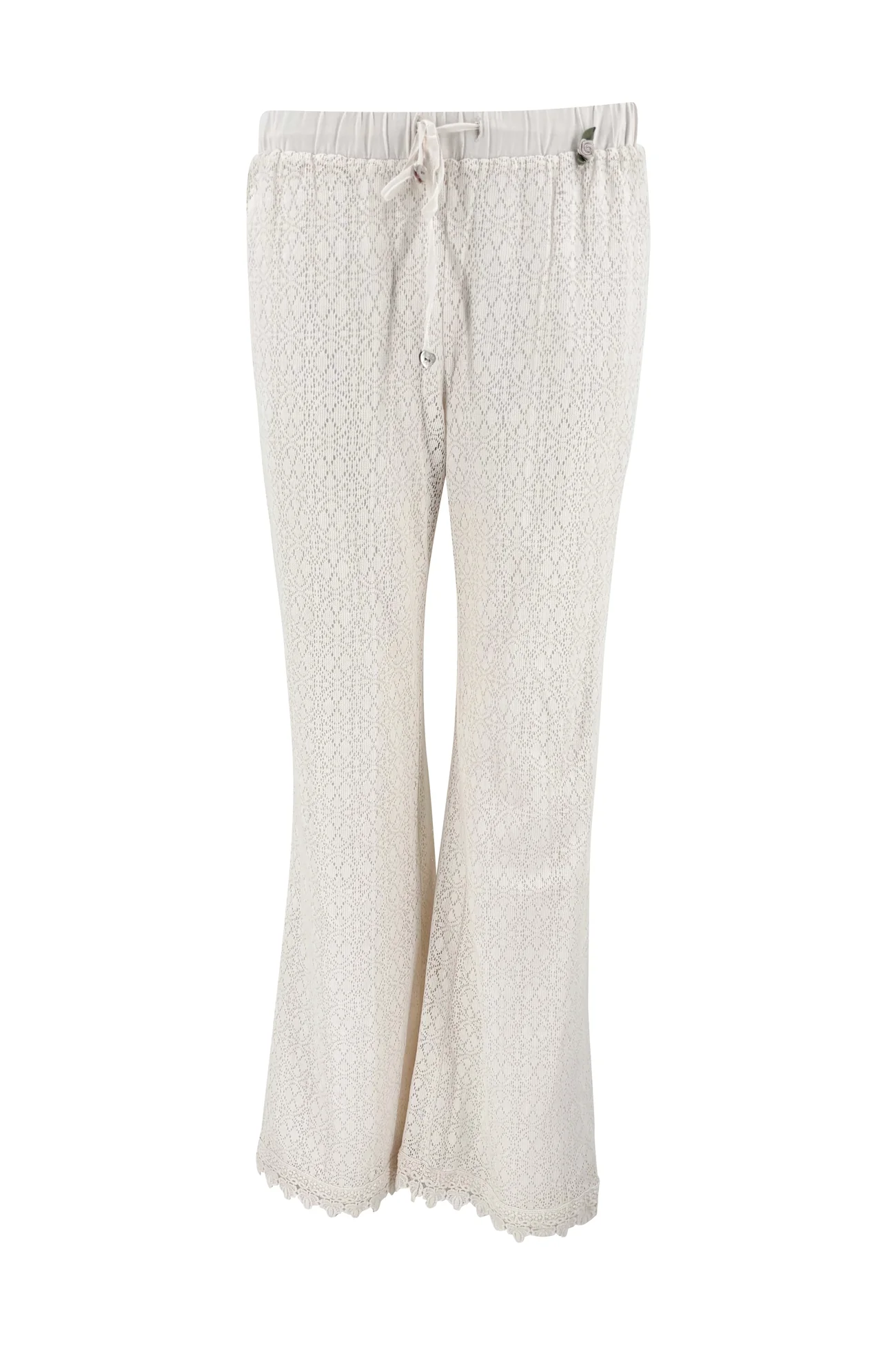 Lace Pants Rondas Cream, Isla Ibiza Bonita