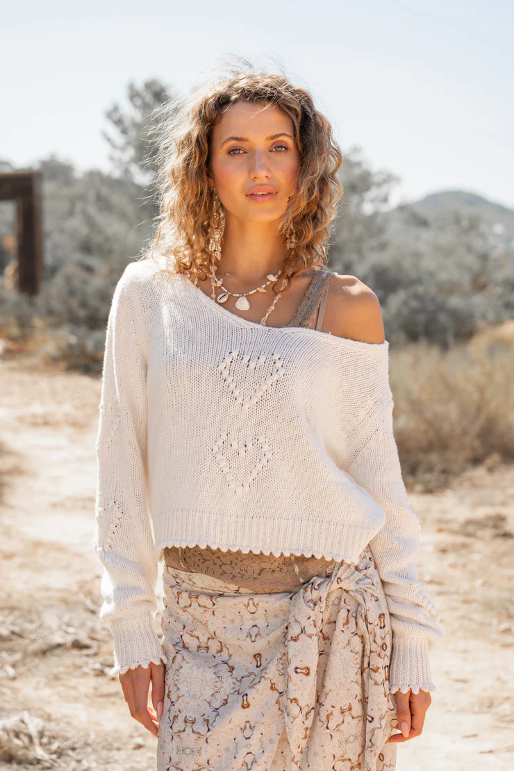 Short Jumper Osuna Cream, Isla Ibiza Bonita