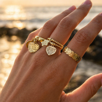 Ring Paris Gold Live your dream, JoyJewelleryBali