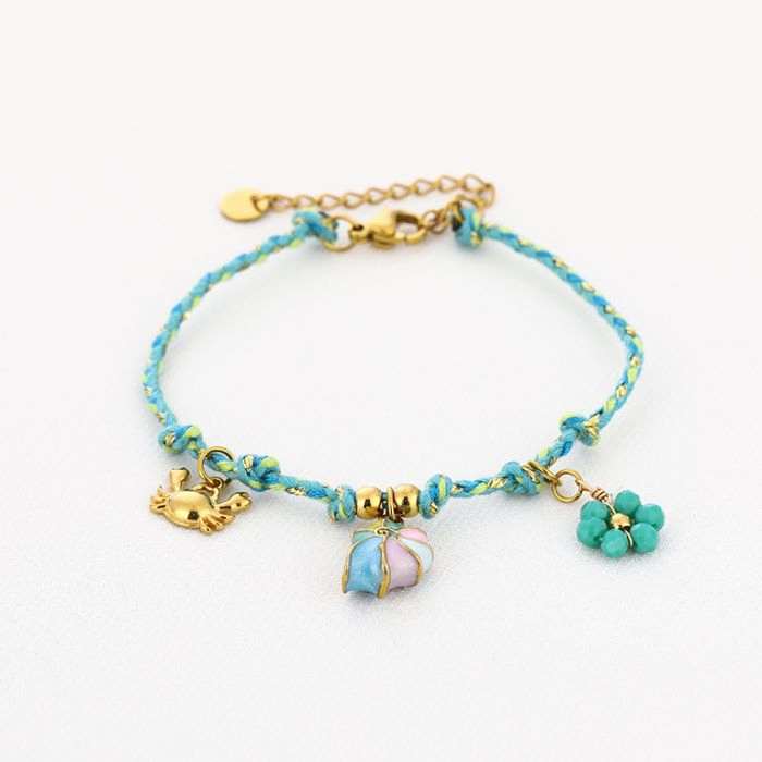 Bedelarmbandje strand, Marcelina&rsquo;s Pearls