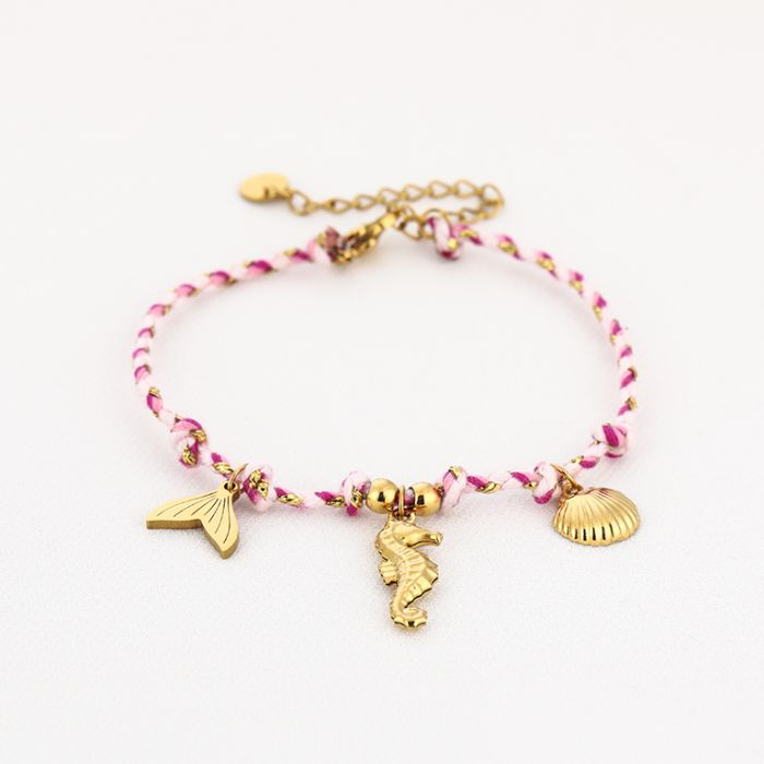Bedelarmbandje strand, Marcelina&rsquo;s Pearls