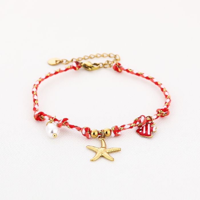 Bedelarmbandje strand, Marcelina&rsquo;s Pearls