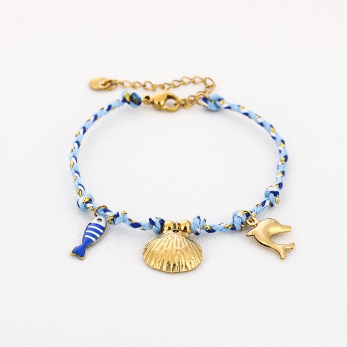 Bedelarmbandje strand, Marcelina&rsquo;s Pearls