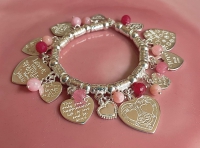 Armband Charlotte Pink, JoyJewelleryBali
