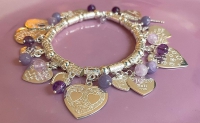 Armband Charlotte Lila, JoyJewelleryBali