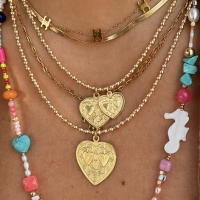 Ketting Indian Pink, SOL x JoyJewelleryBali