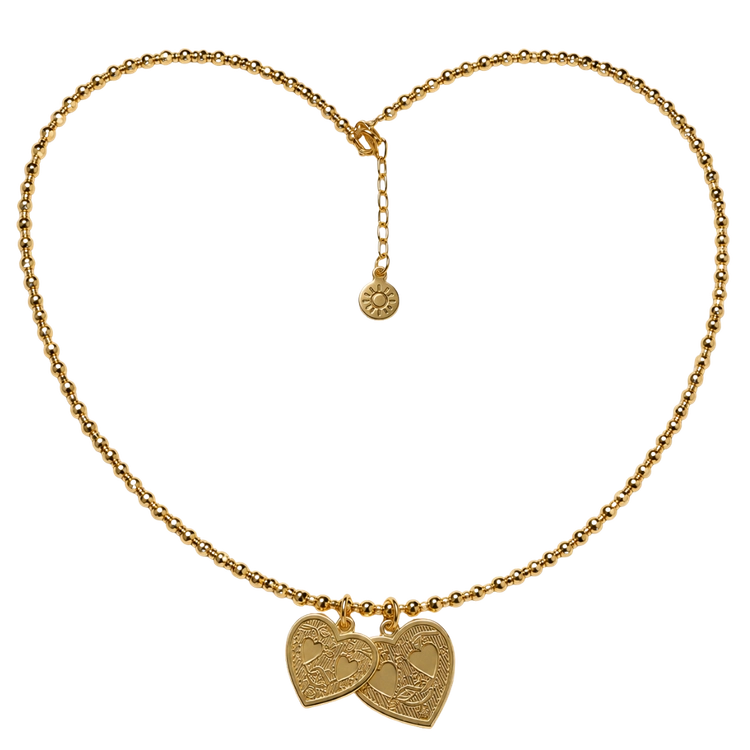 Ketting Indian Pink, SOL x JoyJewelleryBali