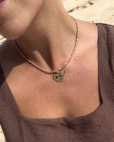 Ketting Indian Pink, SOL x JoyJewelleryBali